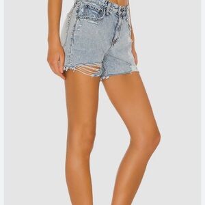 RAG & BONE Dre Low Rise Denim Shorts